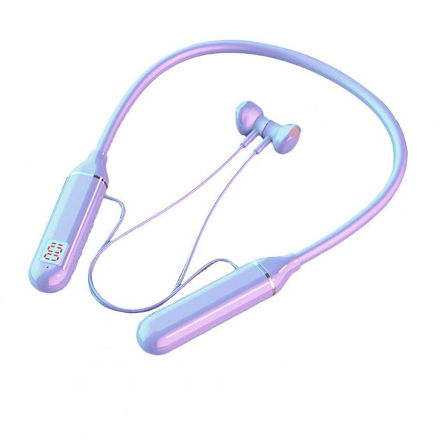 Original 9D Stereo 5.2 Headphones With Mic Wireless Neck-Mounted Headphones Earplugs