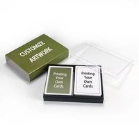 Personnalisez vos jeux de cartes et de société - Impression offset CMYK sur papier d'art 260-350 g/m² pour adultes, utilisation en soirée, logo et designs personnalisés