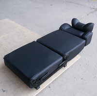 Siège Passager en Cuir Pivotant, Rotatif et Relevable pour MPV, VR, Fourgonnette, Camping-Car, Mini Bus et Motorhome