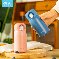 Mini botella de aislamiento al vacío de acero inoxidable para mujer, bolsa de regalo para viajes, portátil, con logotipo personalizado