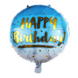 Ballons en feuille d'aluminium pour fête d'anniversaire 18 pouces Ballon en mylar hélium Décorations rondes pour fêtes d'anniversaire - Product Image 6