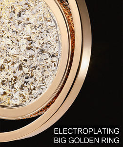 圆形亚克力现代电镀金属复古创意吊灯餐厅客厅北欧吊灯 - Product Image 6