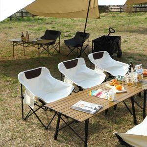 Chaise pliante portable ultra-légère personnalisable avec logo pour camping, pêche et plage - Product Image 5