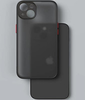 Coque de téléphone portable en TPU souple transparent avec protecteur d'objectif d'appareil photo, antichoc, couverture dure mate pour Iphone 14 13 12 Pro Max