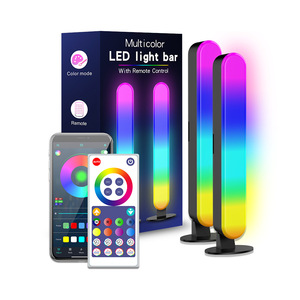 Lámpara de Escritorio Inteligente para Juegos con Iluminación Dinámica para Habitación, Barra de Luz con Sincronización Musical, Controlada por Aplicación, para Decoración de Gamers - Product Image 1