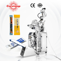 Machine d'emballage verticale automatique VFFS pour sachets stick de lait et poudre sèche 5g