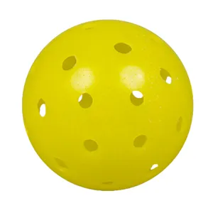 Bola de pickleball usapa padrão 40 furos, logotipo personalizado de alta qualidade