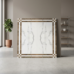 Carreaux muraux luxueux en céramique brillante série numérique 300x300mm Design élégant de style arabe - Product Image 5