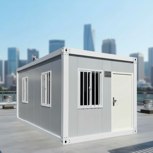 Solar 40ft Rectangle Prefab Modular Mobile Container House <b>Hotel</b>/Villa Buildings Sandwich Panel Modern Design Breathable - Product Image 6