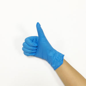 Gants jetables en nitrile noir extra durables 6 mil, sans poudre, antidérapants, hypoallergéniques, poignets froncés, bouts de doigts texturés, usage général - Product Image 6