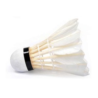 Prix de gros Volant à plumes Volant de badminton avec emballage de 12 pièces/tube