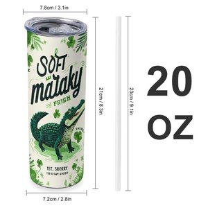 Soft Matakby 20oz Stainless Steel Tumbler Custom Design Vacuum <b>Insulated</b> <b>Cup</b> - Product Image 1