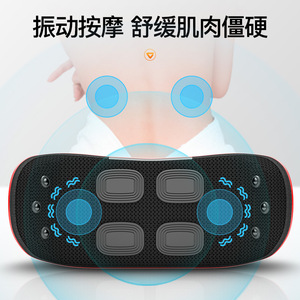 Lumbar Massager With Heat Therapy Vibration Massage Pillow For Back Neck Waist Support Usb Powered Multi Functional Home Use - Product Image 5