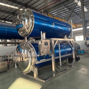 Autoclave <span class=keywords><strong>de</strong></span> Inmersión en Agua con Calentamiento a Vapor para Alimentos en Bolsa - Product Image 2