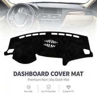 Pour BMW X3 2011 2012 2013 2014 2015 2016 2017 Tapis de protection de la console centrale de la voiture, protection solaire, couvre-tableau de bord, accessoires intérieurs