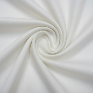 LCSH1023 Taiwan 240gsm 2 Way Stretch Polyester Fashion Twill Bridal Wedding Dress and Gown Heavy Mikado Fabric - Product Image 1