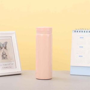 Stainless Steel Vacuum Insulated Tumbler Straight Cup <b>Double</b> <b>Wall</b> Travel Water Bottle With Lid Minimalist Design - Product Image 5