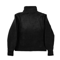 Veste en jean vintage délavée pour homme, col montant asymétrique à boutons, style streetwear, noire, imperméable, respirante et écologique