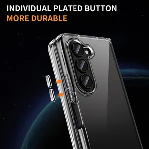 Wholesale Clear Shockproof PC Foldable Phone Cases For Samsung Galaxy Fold 5 All Phone Types