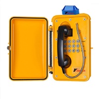 KNTECH KNSP-01-D23 téléphone IP industriel extérieur résistant aux intempéries téléphone filaire robuste avec Protection IP66