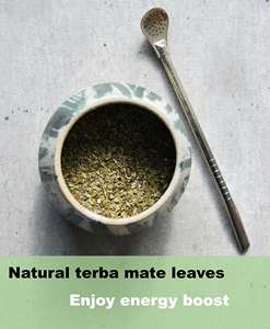 Té de <span class=keywords><strong>Yerba</strong></span> Mate Fresco, Libre de Polvo, 100% Orgánico Certificado, Sin OMG, Contiene Cafeína, Adelgazante, Bolsitas de Té Degradables, 2g*30 Paquetes - Product Image 2