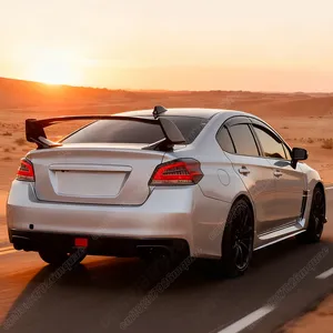 สปอยเลอร์หลังคาท้ายรถยนต์ สำหรับ WRX STI VB ปี 2015 2016 2017 2018 2019 2020 2021 ปีกหลังคาแบบติดตั้งถาวร ตกแต่งตัวถังรถยนต์ - Product Image 5