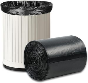 ถุงขยะสีดำขนาด 5 แกลลอน ถุงใส่ขยะแบบแข็งแรงทนทาน ถุงขยะแบบใช้แล้วทิ้งที่เชื่อถือได้สำหรับใช้ในบ้านและสำนักงาน - Product Image 1