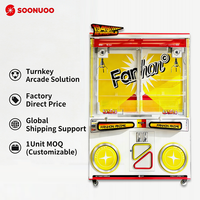 Machine à griffes et distributeur de poupées personnalisable, mini et ultra-compacte, facile à installer pour centre de jeux, centre commercial et salle d'arcade
