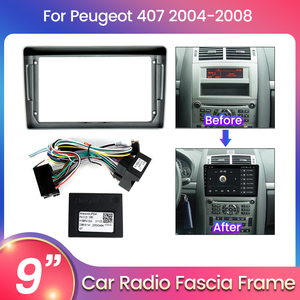 Harnais <span class=keywords><strong>de</strong></span> câbles <span class=keywords><strong>de</strong></span> cadre d'autoradio pour Peugeot 408/301/<span class=keywords><strong>307</strong></span>/308/407 - Product Image 6