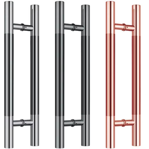 Poignée <span class=keywords><strong>de</strong></span> <span class=keywords><strong>porte</strong></span> en verre OEM/ODM, fabrication directe, en acier inoxydable, design moderne, pour maison, bureau, hôtel, <span class=keywords><strong>porte</strong></span> en bois ou en verre - Product Image 1