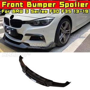 ลิ้นกันชนหน้ารถยนต์ สีดำเงา สำหรับตกแต่ง BMW ซีรีส์ 3 รุ่น F30 F35 ปี 2013-2019 อุปกรณ์ตกแต่งรถยนต์ - Product Image 2