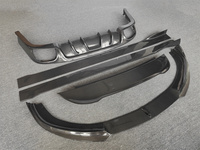 Kit carrosserie de haute qualité en fibre de carbone style A pour Panamera GTS 970.1 (10-13 ans) : Lame avant, diffuseur arrière, jupes latérales