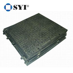 Le trou d'homme résistant de <span class=keywords><strong>fonte</strong></span> de SYI couvre la <span class=keywords><strong>grille</strong></span> En124 F900 de drain pour l'usage d'aéroport - Product Image 3