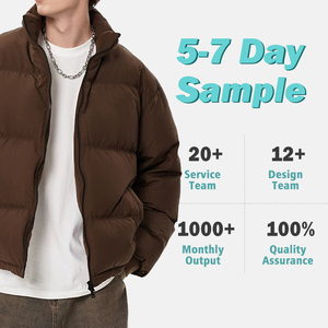 Prix de gros de doudoune pagayé hommes 90% duvet de canard rempli manteau dames fermeture éclair manteau extérieur surdimensionné Parka avec ceinture - Product Image 2