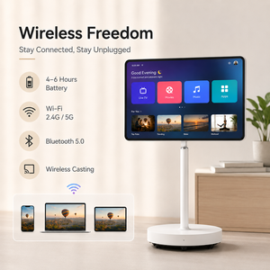 Monitor Touchscreen Portátil OEM de 21,5 Polegadas com Suporte Rolante, Solução Personalizada de <span class=keywords><strong>TV</strong></span> Inteligente para o Mercado Global - Product Image 3