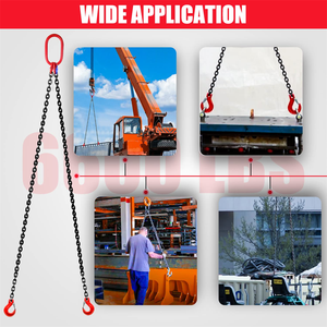Eslinga de Cadena de Elevación de Eslabones Redondos Soldados Grado G80, de Acero con Óxido Negro, para Remolque, Minería y Aparejos Industriales G80 Li - Product Image 3