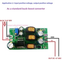 Convertisseur de tension DC-DC réglable Boost-Buck 5-30V (5V, 6V, 9V, 10V, 12V, 15V, 24V) pour amplificateur de puissance et équipement audio