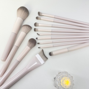 Set <span class=keywords><strong>de</strong></span> <span class=keywords><strong>Brochas</strong></span> <span class=keywords><strong>de</strong></span> <span class=keywords><strong>Maquillaje</strong></span> Rosadas, Multitamaño, Opcionales, <span class=keywords><strong>de</strong></span> Pelo Sintético Premium, <span class=keywords><strong>Brochas</strong></span> Profesionales para Aplicación <span class=keywords><strong>de</strong></span> <span class=keywords><strong>Maquillaje</strong></span> Facial Completo - Product Image 4