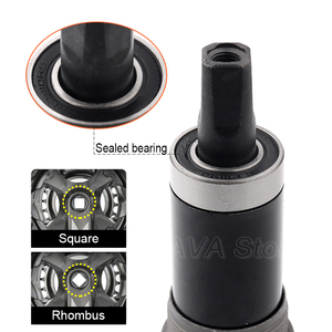 Rodamiento <span class=keywords><strong>de</strong></span> bicicleta <span class=keywords><strong>de</strong></span> montaña WUZEI 68mm BB eje Central <span class=keywords><strong>de</strong></span> orificio cuadrado 118/120/122.5/124.5/127.5mm sello soporte inferior piezas <span class=keywords><strong>de</strong></span> bicicleta - Product Image 3