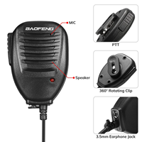 Microphone-haut-parleur d'épaule étanche Baofeng pour radios Baofeng BF-UV9R, UV9R, BF-A58, BF-9700, UV-9R Plus