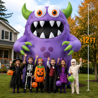 Arche gonflable d'Halloween pour extérieur, imperméable, durable, décoration publicitaire