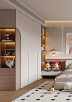 Meuble de rangement à chaussures professionnel en bois pour chambre à coucher, moderne et minimaliste, réglable, suspendu, avec 2 tiroirs, autoportant et durable