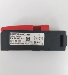 สวิตช์ล็อคประตูนิรภัยแท้ EUCHNER STM1N-222B024-M 091865 แบบสปริงล็อค 24V สำหรับอุตสาหกรรม - Product Image 1