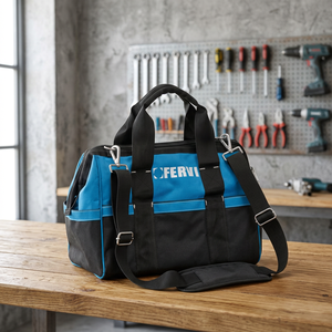 กระเป๋าใส่อุปกรณ์ FERVI Morbida ขนาด 370x203x254 มม. โซลูชั่นที่สะดวกสบายสำหรับการขนย้ายอุปกรณ์ทำงาน น้ำหนัก 1.25 กก. - Product Image 2