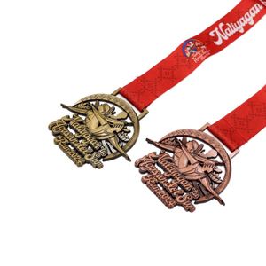 Medallas Deportivas Personalizadas de Aleación de Zinc, Premio 3D en Oro para Carreras, Taekwondo, Baloncesto, Pickleball, Natación, Medalla de Metal Personalizada - Product Image 4
