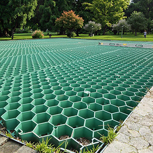 Grille de gravier extra épaisse de 70 mm, 500x500 mm, renforcement du sol pour voies d'accès incendie et parkings de camions lourds - Product Image 6
