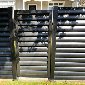 Panneau d'écran de clôture à persiennes en aluminium Clôture horizontale en aluminium de confidentialité - Product Image 6