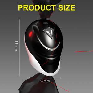 Vibrador de Entrenamiento para Pene Mivoo MV400, <span class=keywords><strong>Masturbador</strong></span> Masculino de Silicona con Certificación CE ROHS, Modos de Vibración Estimulantes del Glande, Juguete para Adultos - Product Image 5