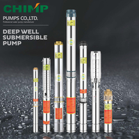 Pompes submersibles CHIMP série 4Sdm10, 4 pouces, 1 CV, pompes submersibles pour puits profonds, pompes submersibles pour forages