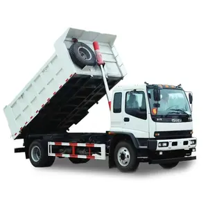 Yeni ISUZU FVR 4x2 6 m3 dizel motor manuel damperli kamyon/damperli kamyon